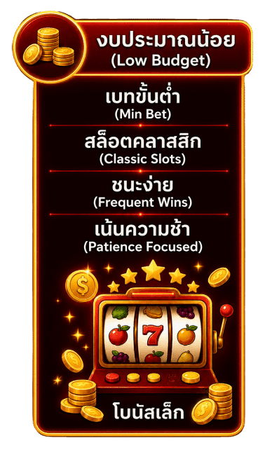 งบประมาณน้อย (Low Budget)