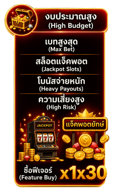 งบประมาณสูง (High Budget)